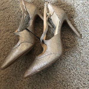 SOLD Silver sandals -$10